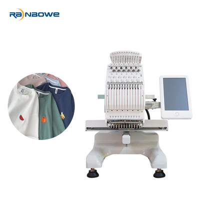 Single Head 12 Needle Computer Automatic Clothing Embroidery Sewing Machine