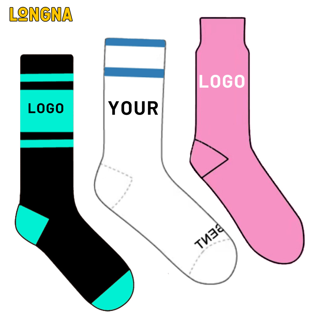 wholesale Custom Logo Sport oem Compression Design Cotton men's winter funny socks unisex designer socks