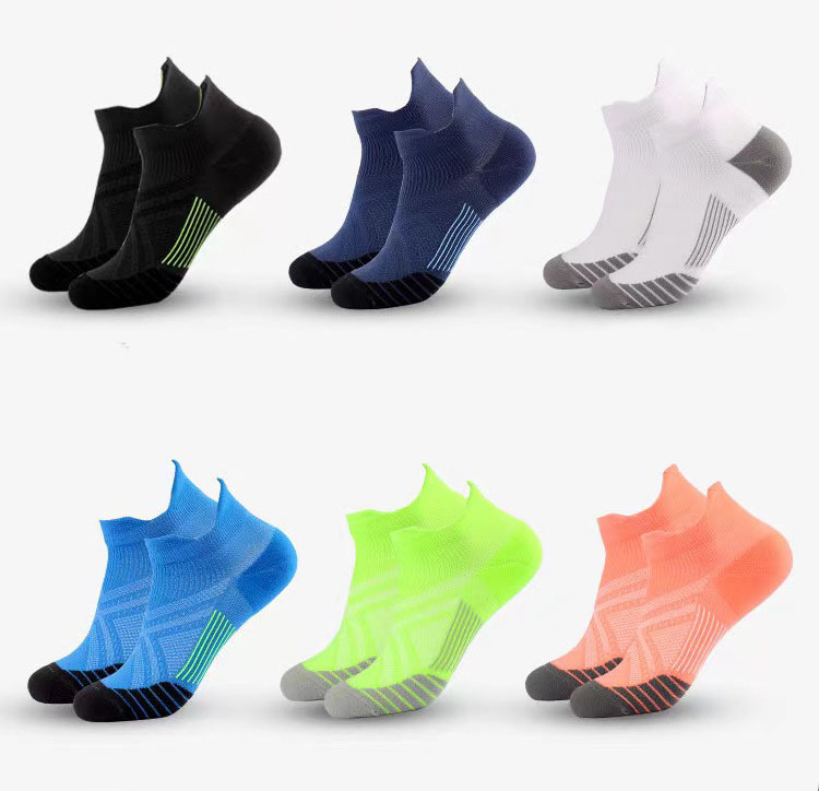 High quality athletic ankle socks unisex running short compression mens socks