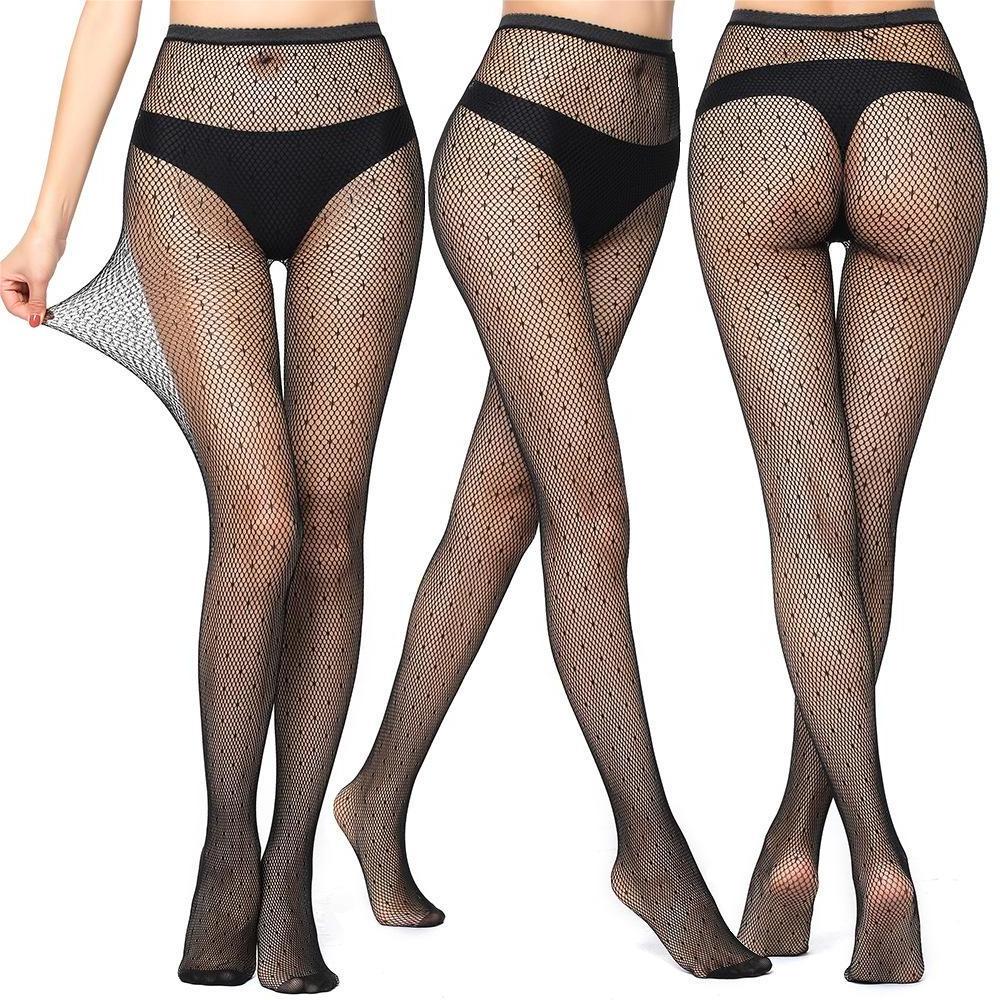 Wholesale womens ladies and girls nylon fashion mesh Sexy Net High Waist Fishnet Tights