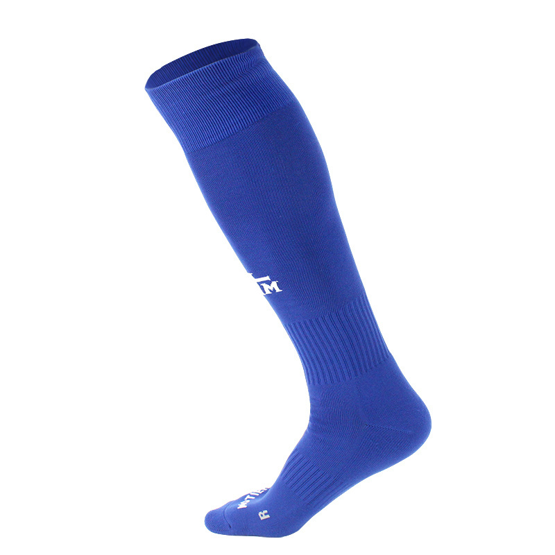 New hot  design polyester nylon socks Custom logo soccer  sport Football stockings grip Socks long