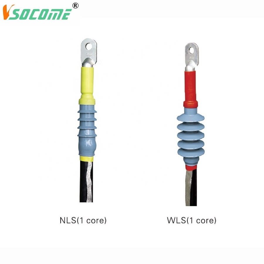 1kv 8.7/15kv electric power cable cold shrinkable terminations