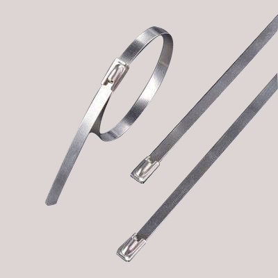 ball lock stainless304 314 steel cable tie China Manufacturer