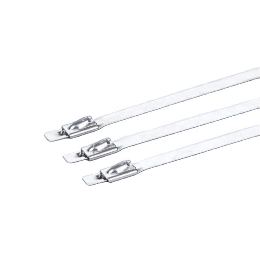 ball lock stainless304 314 steel cable tie China Manufacturer