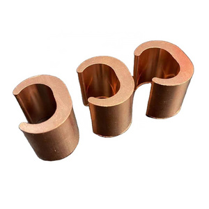 C Type Clamp and connector  Earthing Accessories copper material for earthing protection