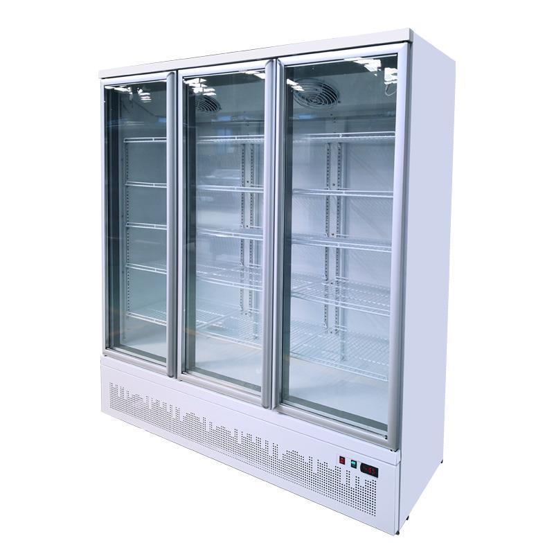 supermarket wall mounted drink fruit vegetable cooler upright freezer beverage display refrigerator