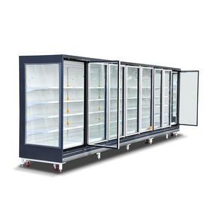 upright frozen food freezer fridge  double door liter flower freezer commercial refrigerator and freezers