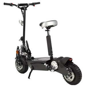 Eu Warehouse 1600w Big Power 12 Inch Fat Tyre Two Wheel Aluminum Alloy Patinete E Electric Scooter China Factory Fold E-scooter