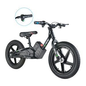 Sefl Balancing Sport Training Bicycle Cycling Cycle Toddler Child Children's Battery E Electric Kids' Balance Bike Without Pedal