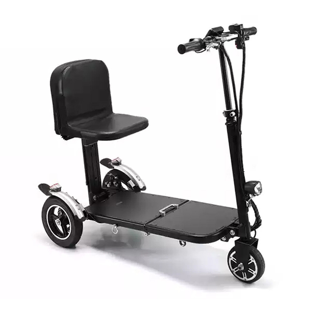 15km/h Long Distance Travel Foldable Folding One Seat Seated Handicap Golf Electronic 3 Three Wheel Electric E Mobility Scooter