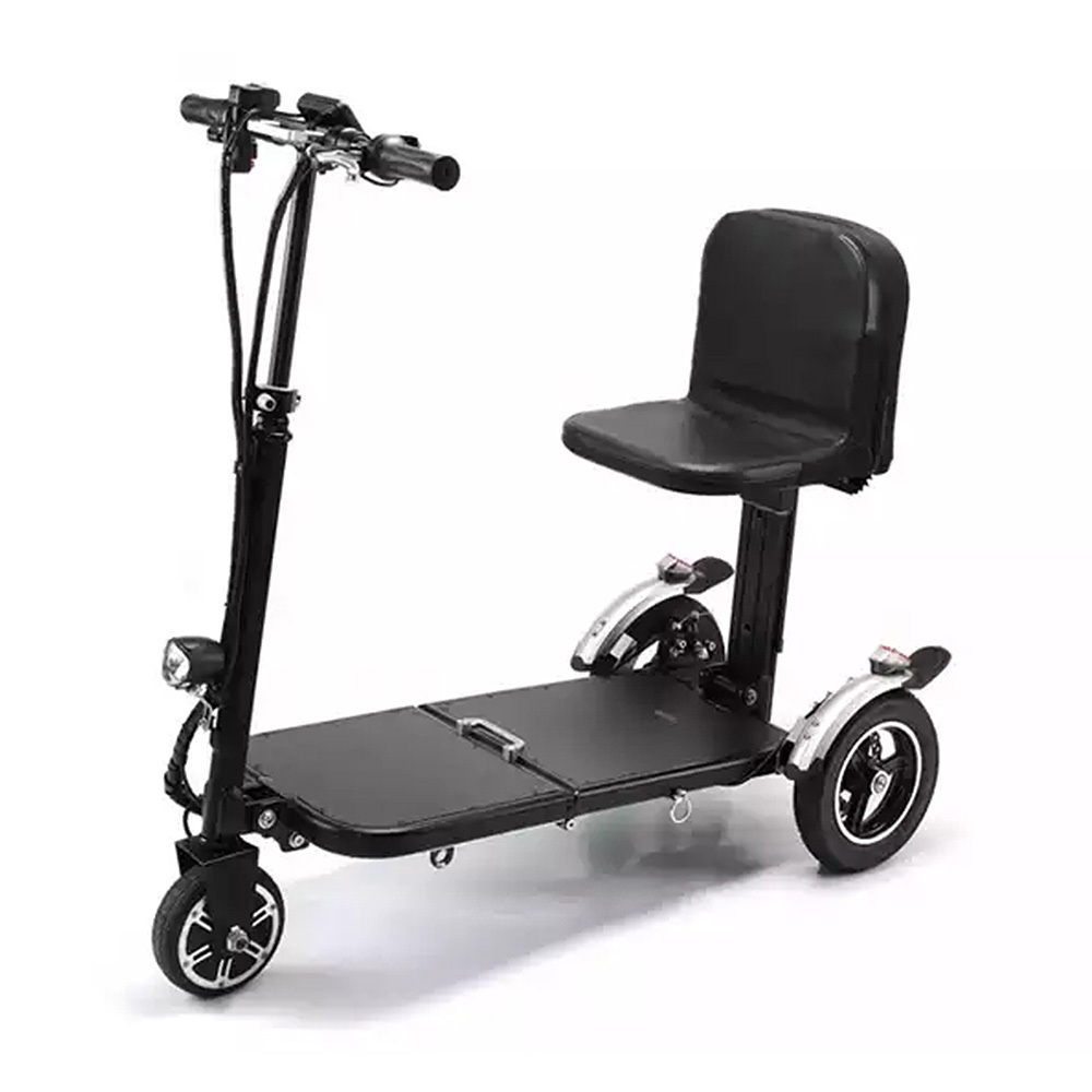 15km/h Long Distance Travel Foldable Folding One Seat Seated Handicap Golf Electronic 3 Three Wheel Electric E Mobility Scooter