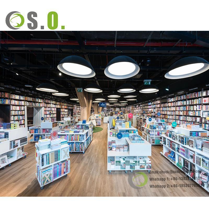 One-Stop Service Bookshelf Design Metal Book Shelves Wall Bookshelf Library Bookshelf