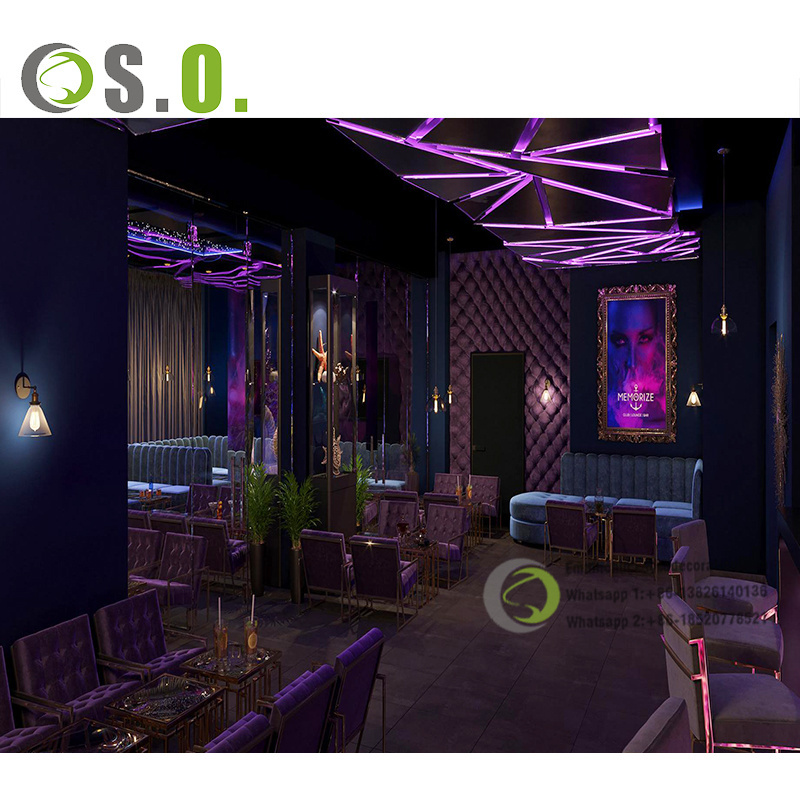 Strip club furniture nightclub hookah bar lounge set furniture bar club, bar sofa furniture,night club sofa furniture