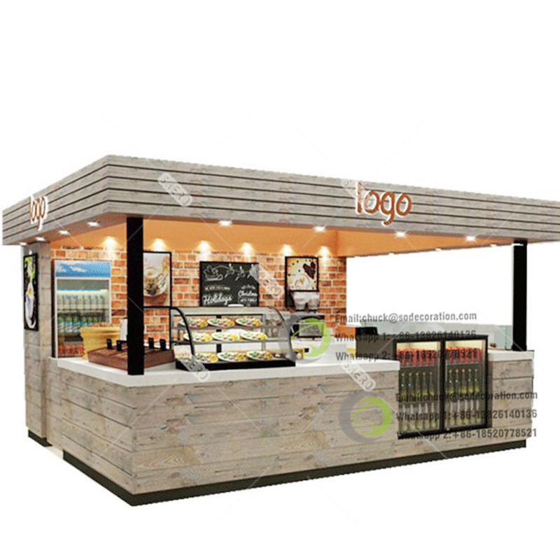 Portable beverage /coffee /juice bar / ice cream shop kiosk counters and furniture