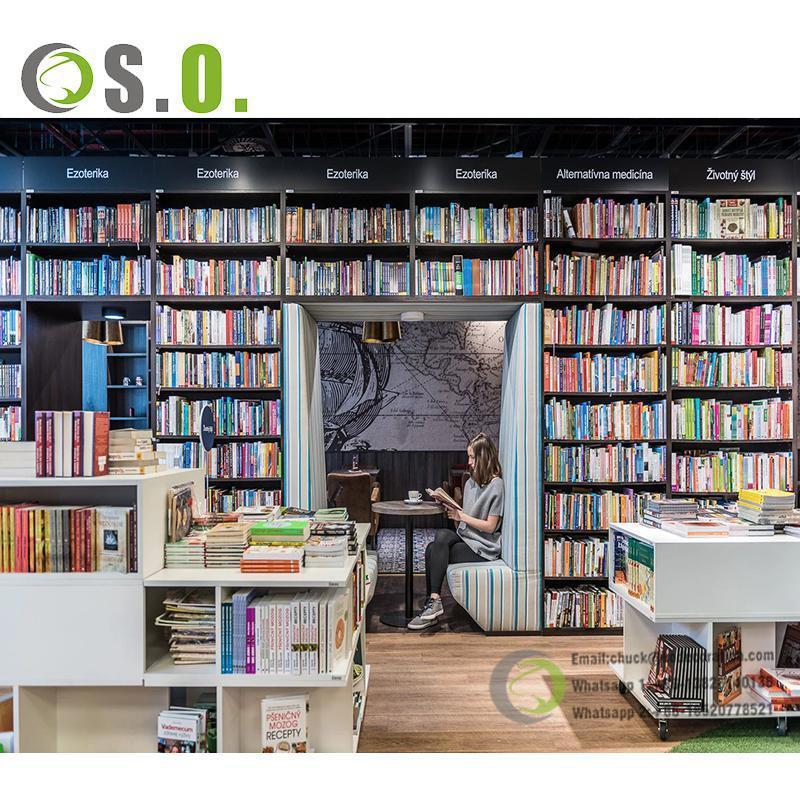 One-Stop Service Bookshelf Design Metal Book Shelves Wall Bookshelf Library Bookshelf