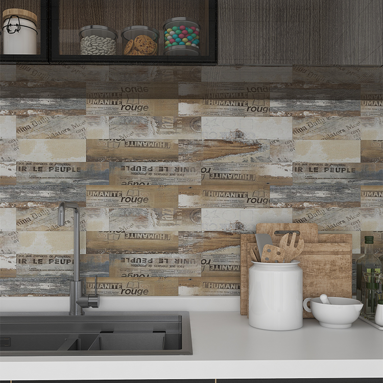 Smart 3mm waterproof Bathroom Kitchen Backsplash Wall  peel and stick 3d peel and stick mosaic tiles