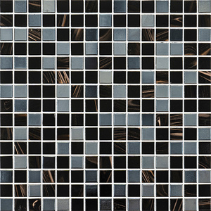 Apartment Using Mosaic Glass Self Adhesive Tile Mixed Black Mosaic Tile For Kitchen And Bathroom Wall Tile