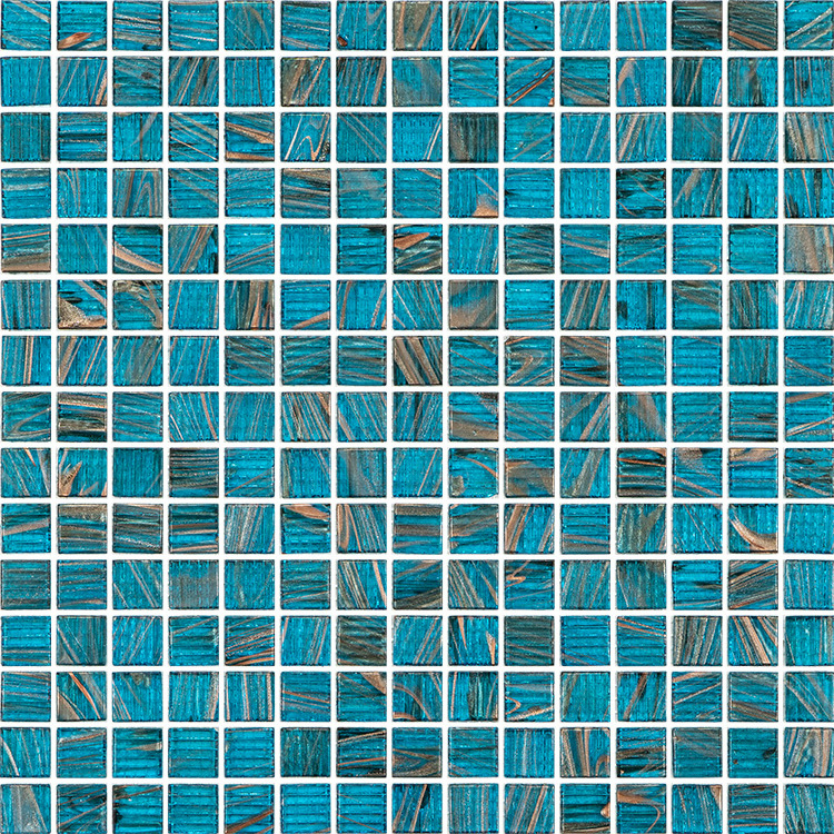 Water Resistance Backsplash Kitchen Tiles Mosaic Blue Acp Mediterranean Glass Adhesive Mosaics