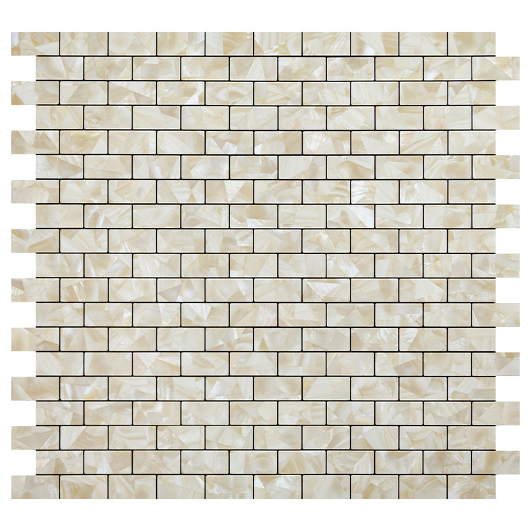 Good Quality Backsplash Kitchen Self Adhesive Mosaic Tiles Peel And Stick Aluminum Mosaic For Interior Wall