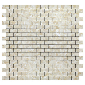 Good Quality Backsplash Kitchen Self Adhesive Mosaic Tiles Peel And Stick Aluminum Mosaic For Interior Wall