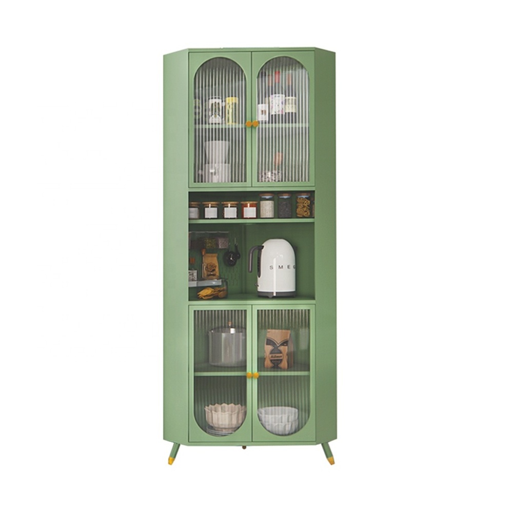 ZAMAXICO Modern Design Storage Furniture New Released Industrial Quality Storage Furniture Steel Metal Corner Cabinet