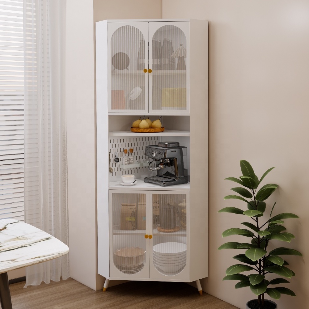 ZAMAXICO Modern Design Storage Furniture New Released Industrial Quality Storage Furniture Steel Metal Corner Cabinet