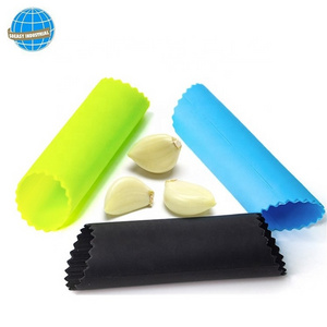 Easy Stripping Silicone Garlic Clove Peeler Stripper Tube