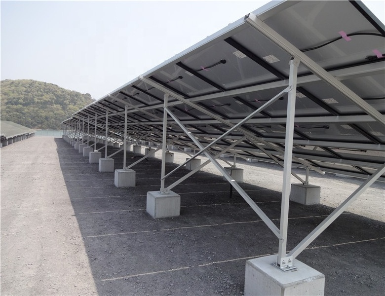 Solar Mounting Structure Design and Solar Panel Stand with Ground Mount System