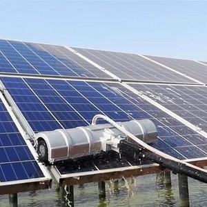 SOEASY Automatic solar panel cleaning machine robot with module brush 3.6m/5.4m/7.2m