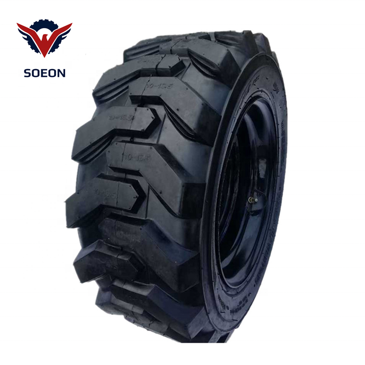 top quality truck tire 10-16.5 12-16.5, 10-16.5 r4 tractor tires, skid steer tires with wheel 10-16.5