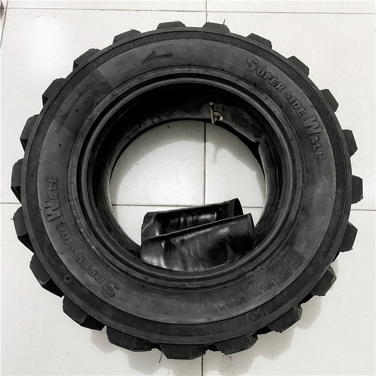 top quality truck tire 10-16.5 12-16.5, 10-16.5 r4 tractor tires, skid steer tires with wheel 10-16.5