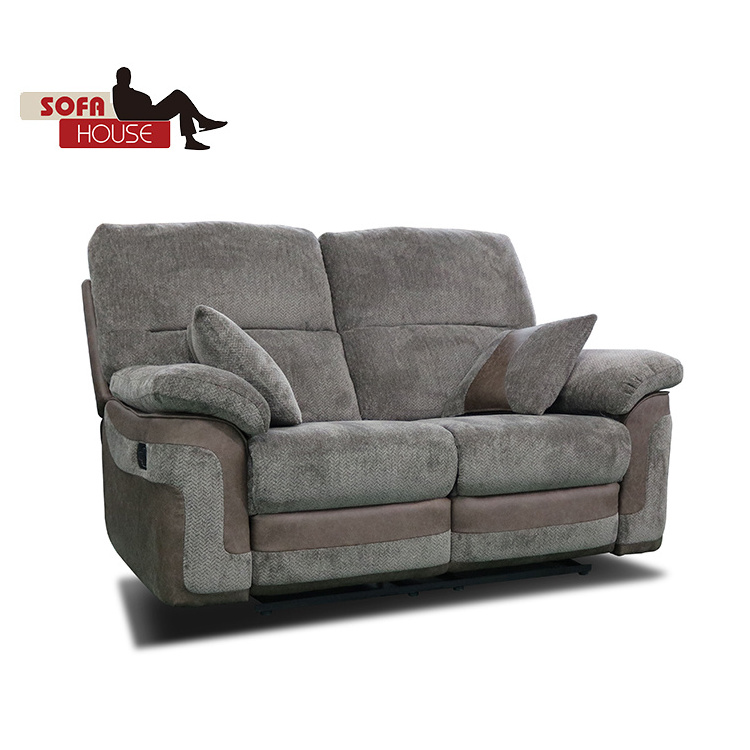 Modern style single seater recliner sofa leather set 3 2 1 /3+2+1 chairs,fabric sofa recliner