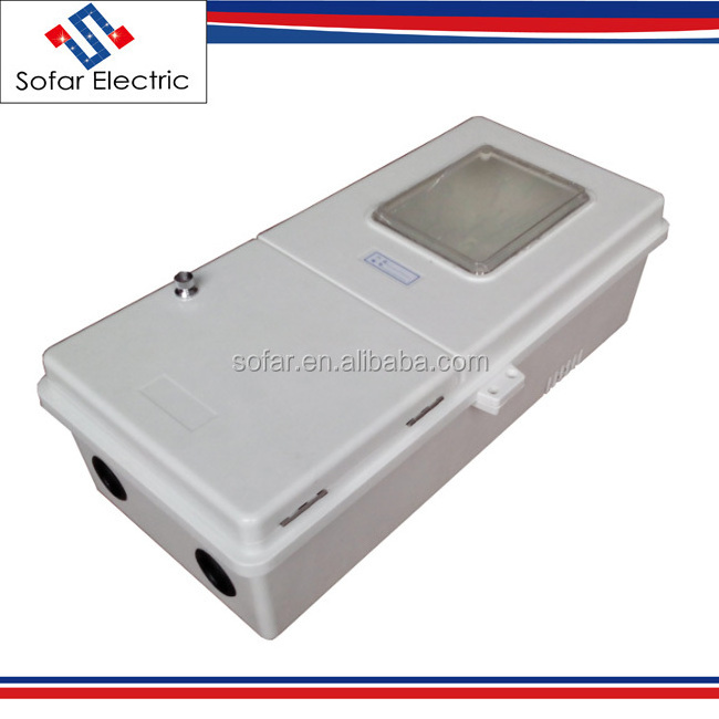 FRP GRP SMC DMC Plastic Three Phase Electric Meter Box