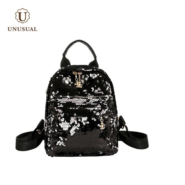 Wholesale mini cute girl children sequin backpack manufacturer