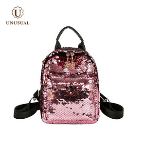 Wholesale mini cute girl children sequin backpack manufacturer