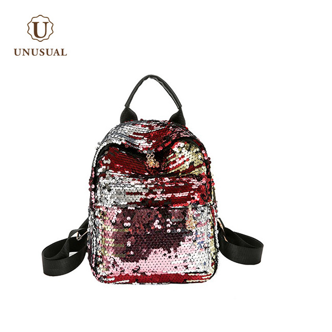 Wholesale mini cute girl children sequin backpack manufacturer