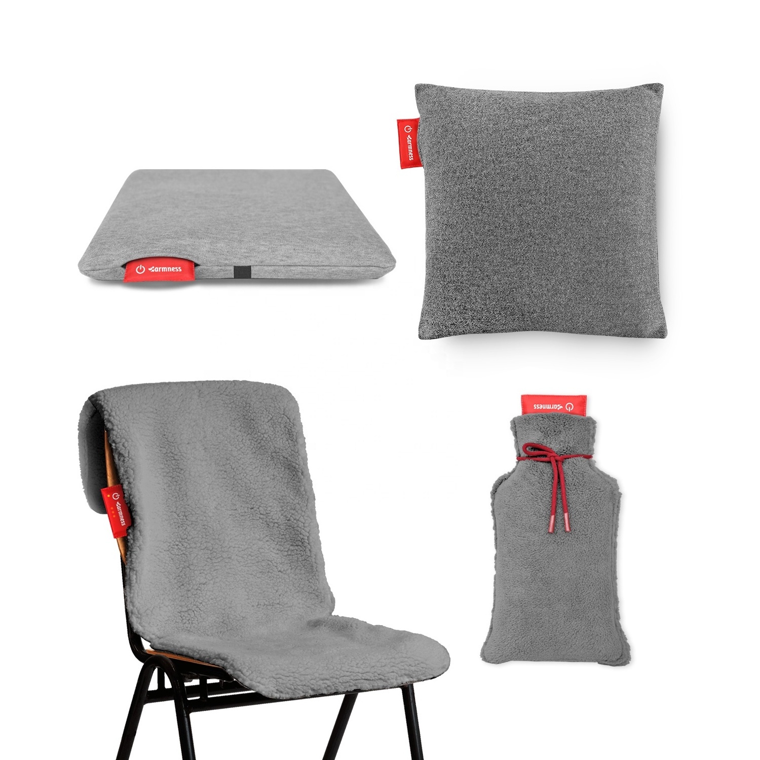 custom outdoor seating chair back heated seat cushion usb pad cosy electric heating cushion warmte kussen heat product