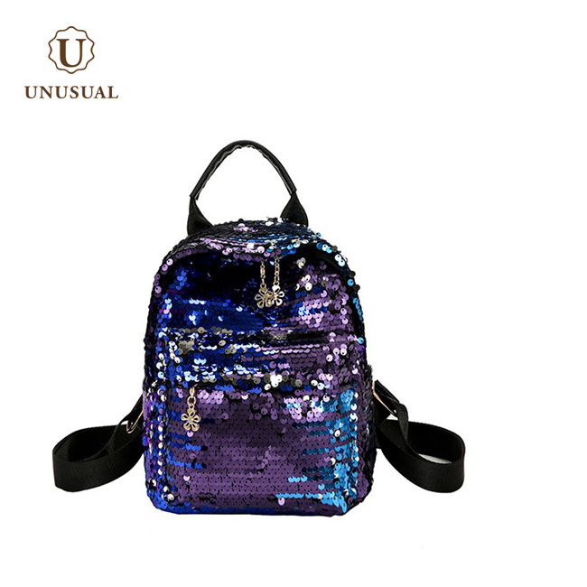 Wholesale mini cute girl children sequin backpack manufacturer