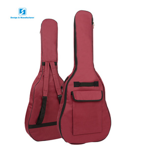 Hot Sale Durable Acoustic Music Bass Strap Guitar Outdoor Carry Bag 1pc/poly Bag +carton Guitar Display Guitar Package 7-15 Days