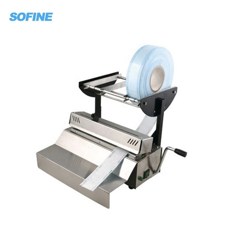 Manual Mini Portable Dental Lab Hand piece Heat Sealing Machine Sealer For Sterilization Package