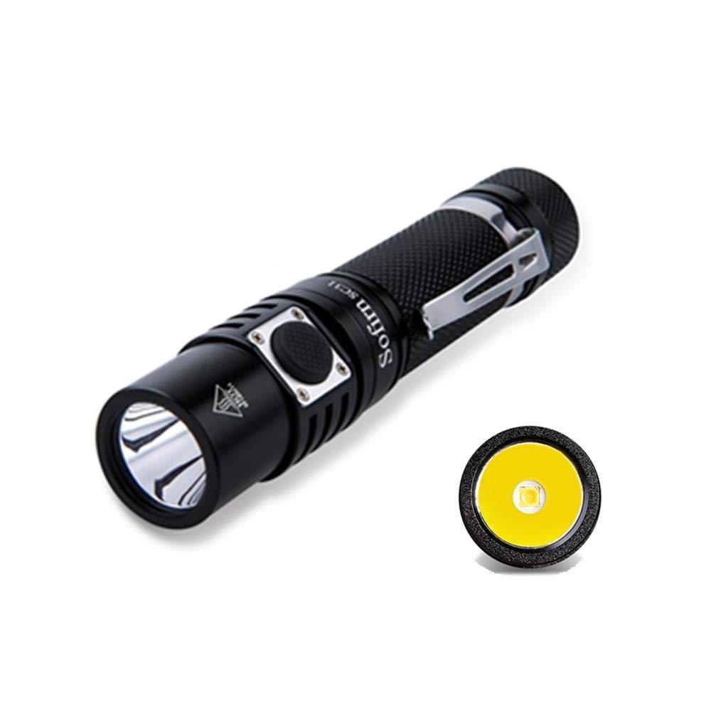 Portable 18650 Battery Aluminum Usb Rechargeable Mini Led Torch 4 modes XPG3  Led Flashlight