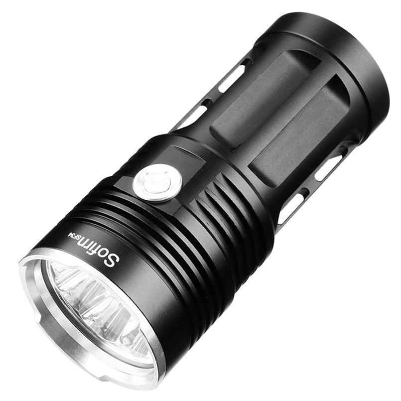 SF34 Factory 12XK LED 3000 Lumens 4x18650 Rechargeable Lithium Battery High Power Flashlight  Led Torch