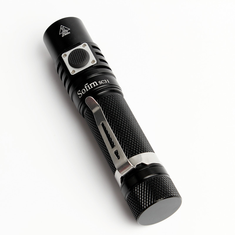 Ultra Bright Portable Outdoor Water Resistant Usb Rechargeable Tactical Led Flashlight  Torch