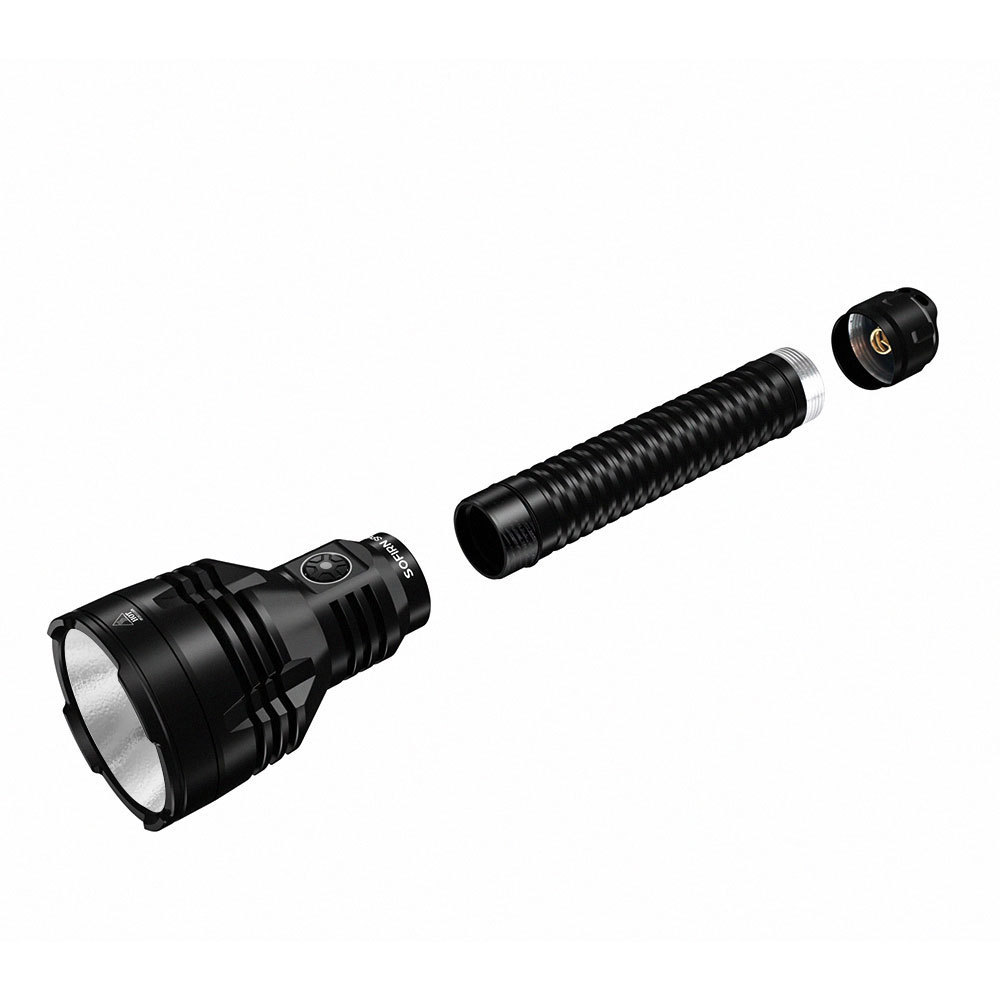 Sofirn Super Bright 6800 Lumens 915M Thrower Flashlight XHP70.3 LED Flashlight with Powerbank Output