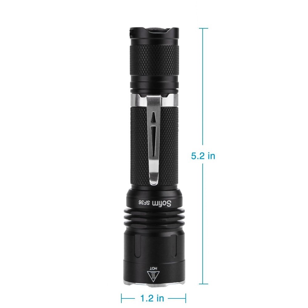 2023 New Aluminum Power Style  Led Torch Rechargeable mini Flashlight clip-on led flashlight