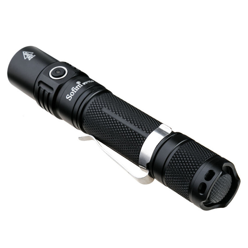 Sofirn  Hot Selling 1200lm XPL-HI V3 Tactical LED Flashlight EDC  18650 Torch