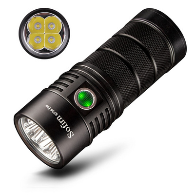 Sofirn Sp36 6000lm   Led Tactical Flashlight Rechargeable Torch Light