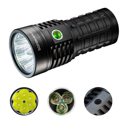 Q8 Plus Super Powerful LED Flashlight 16000lm USB C Rechargeable 21700 Anduril 2.0 Torch XHP50B Reverse Charging