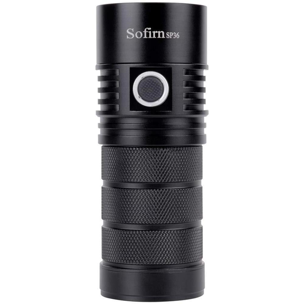 Sofirn Sp36 6000lm   Led Tactical Flashlight Rechargeable Torch Light