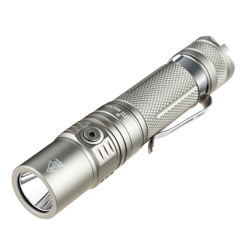 SP32A v2.0 Top quality  Flashlight XP-L2 1500 Lumen  Super Bright Rechargeable Torch 18650  Powerful Flash Light